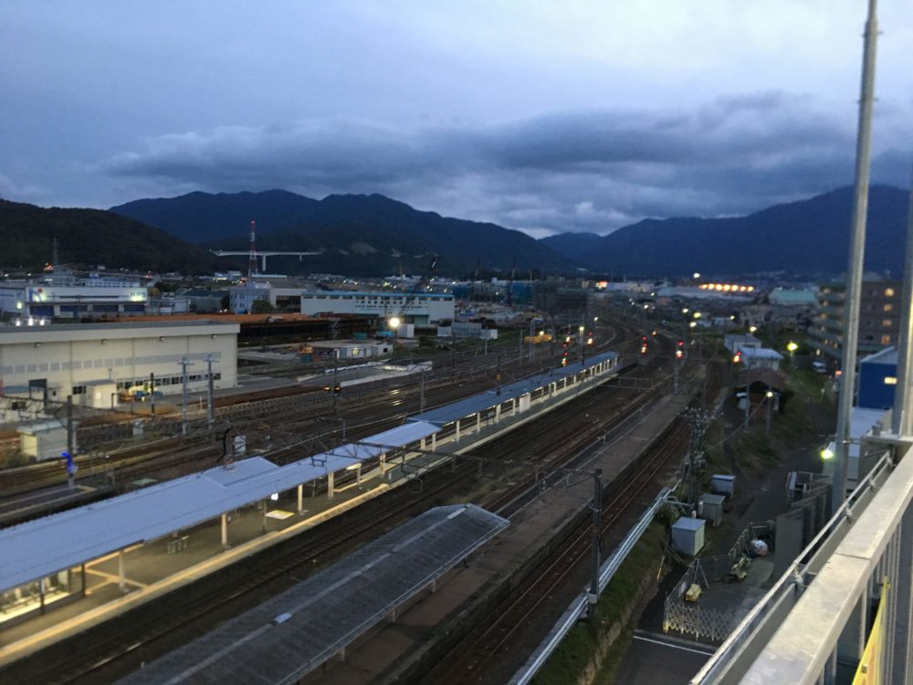 北陸新幹線　新敦賀駅　京都方向