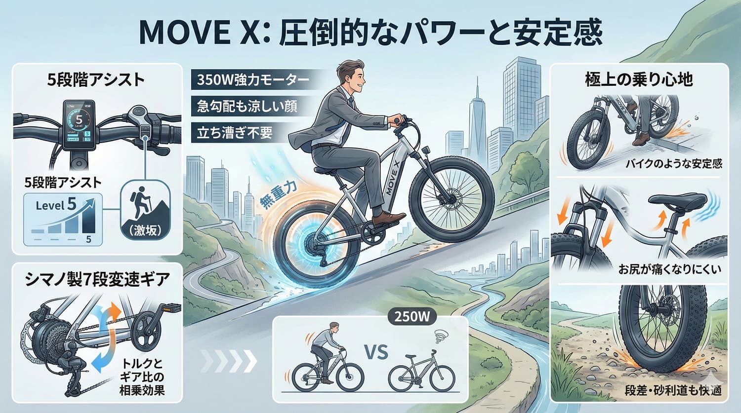 move x 圧倒的なパワーと安定感